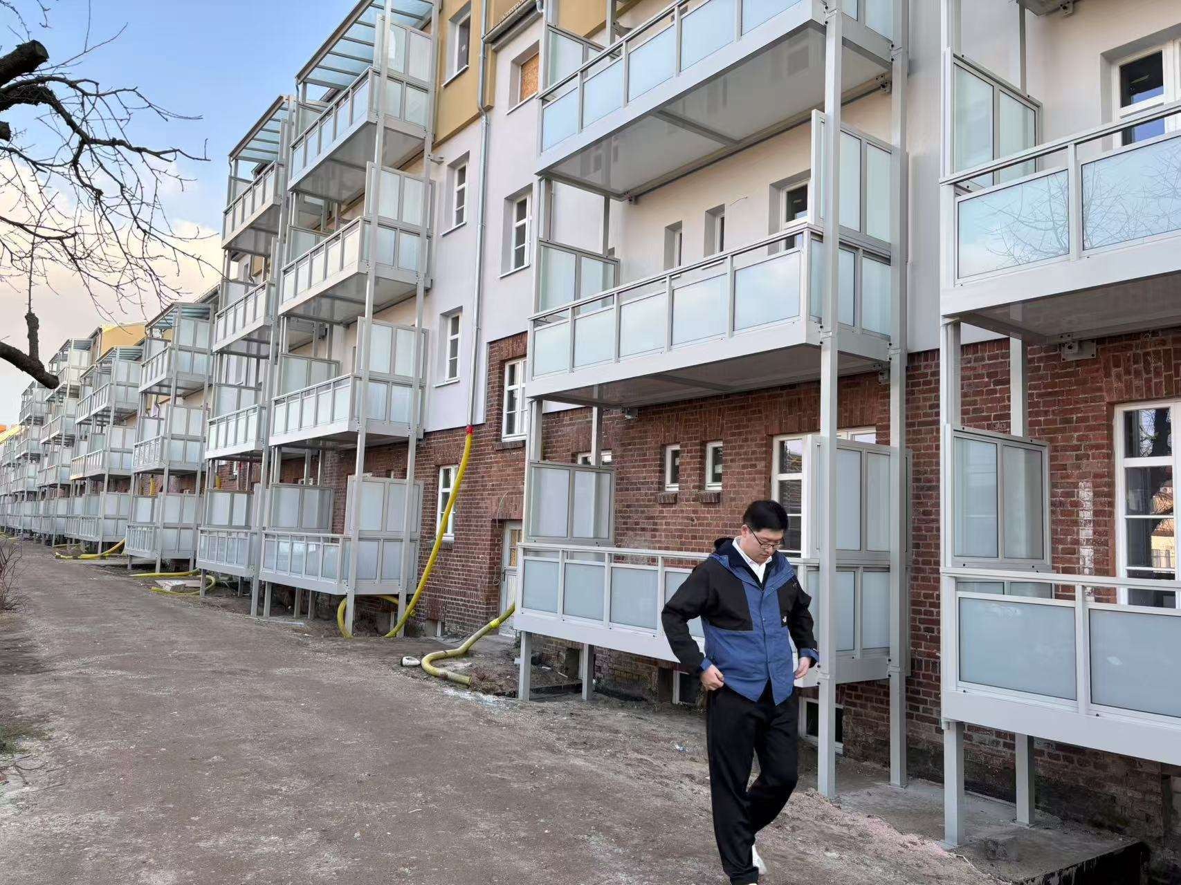 Denkmalgeschütztes Mehrfamilienhaus in Eisenhüttenstadt